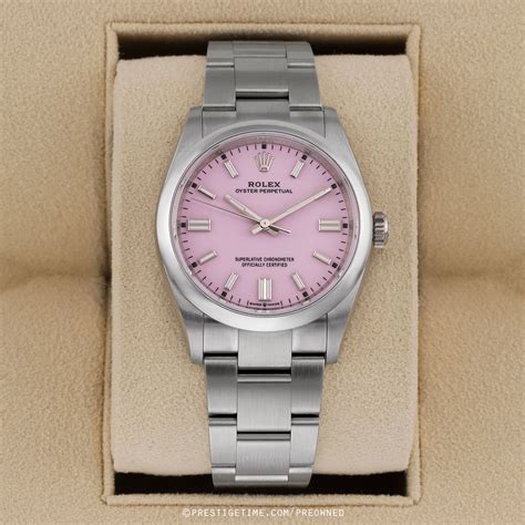 rolex oyster perpetual 'candy pink' in 36mm|Oyster Perpetual 36mm price.